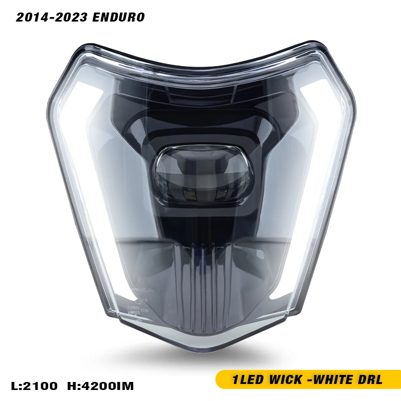 POWERZONE супер яркая мотоциклетная фара для KTM EXC SXF XCW MX 2024-2026, фара, фара, супермото, велосипед для грязи, эндуро