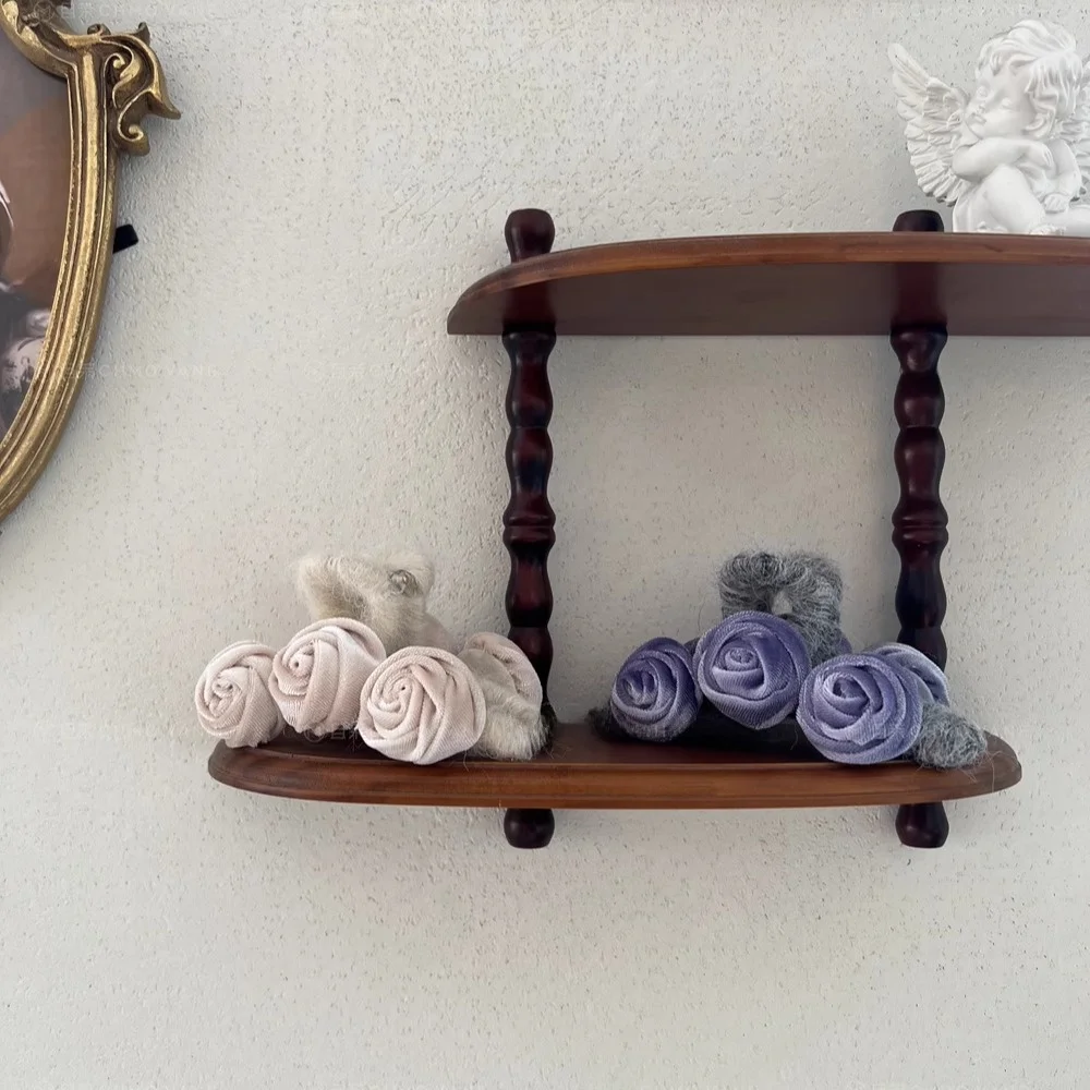 И ~~ Романтический фиолетовый ~ Бархатные цветы ручной работы Коготь для волос