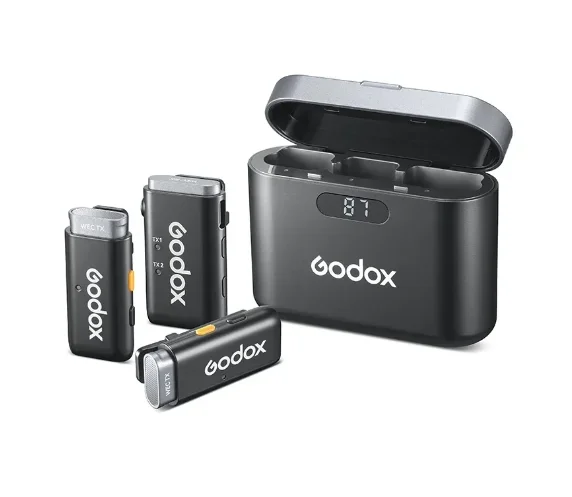 Беспроводной петличный микрофон Godox WEC KIT1 KIT2 для iPhone