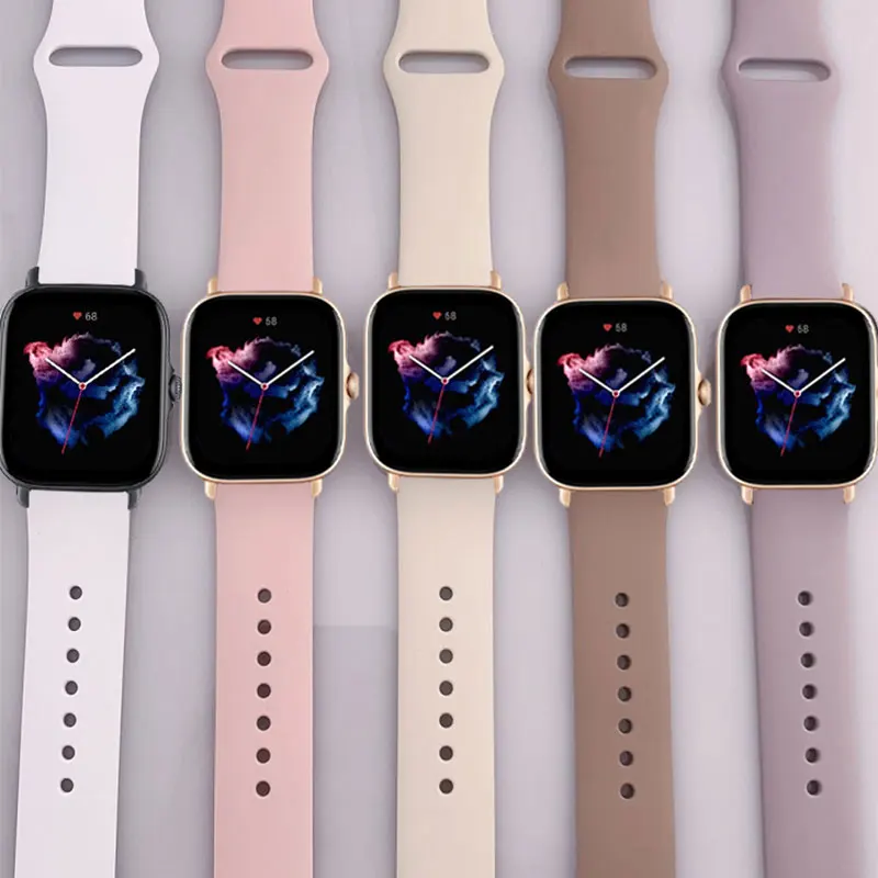 

20mm 22mm watch Strap For Amazfit gts/3/2/Bip/gts2 /Mini Gtr 2 2e 47mm Smartwatch Samsung galaxy watch 4/Classic/3 45mm 46mm