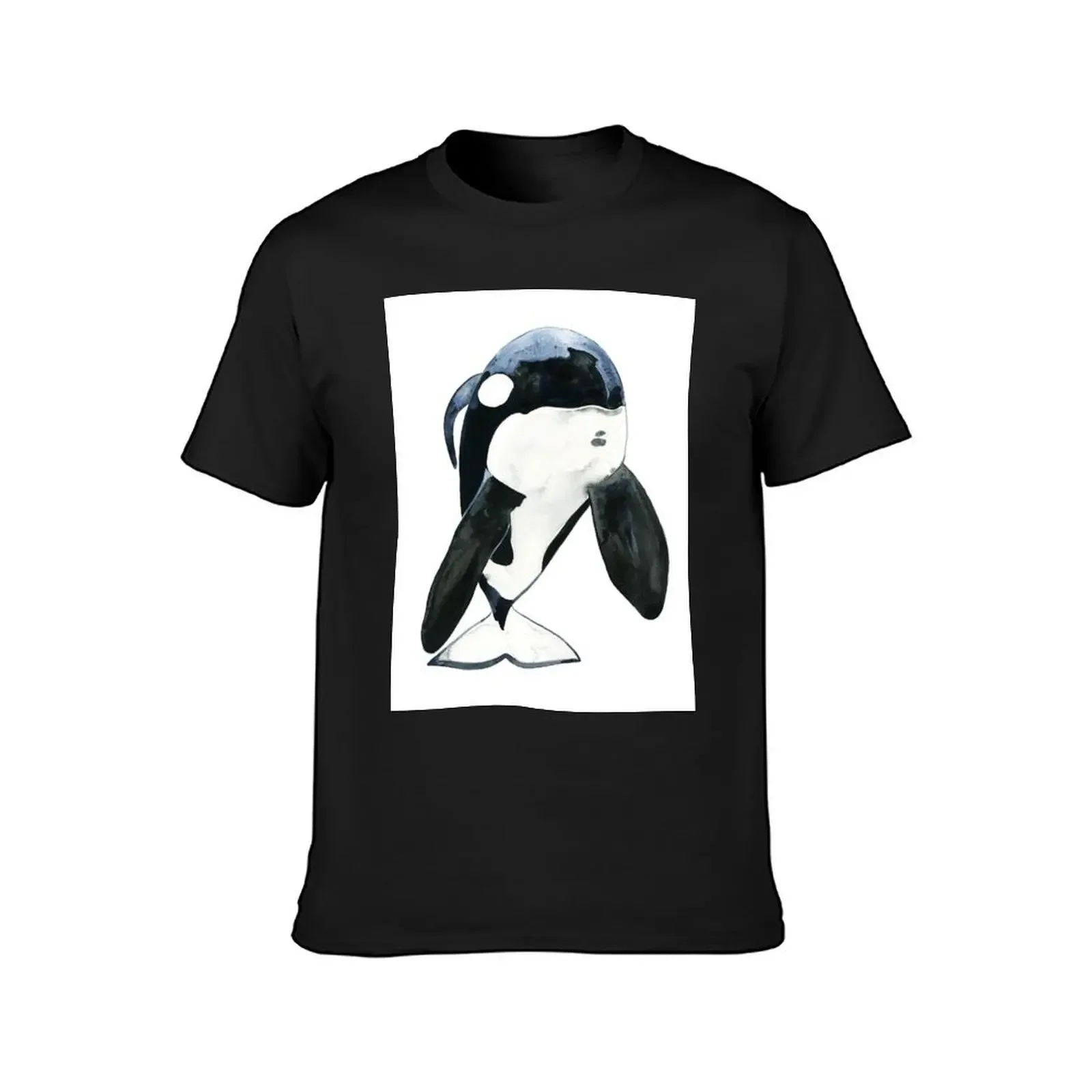 Мужская футболка Keiko the Orca из хлопка