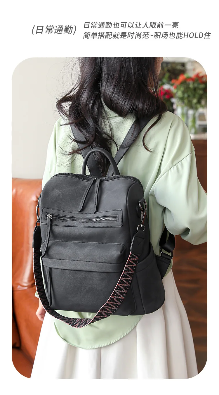 Рюкзак-трансформер женская многофункциональная сумка через плечо из