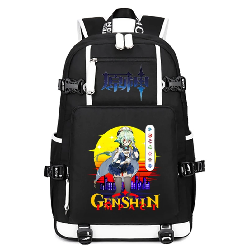 Нью-Йорк Аниме Genshin Impact Travel Laptop Barn presentrygg надопад ключ уве охра Путин