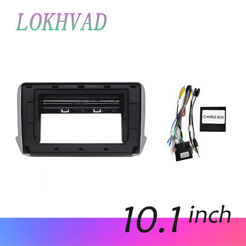 10-дюймовый адаптер Canbus Box декодер автомобильный радиоприемник DVD-плеер рамка Fascias