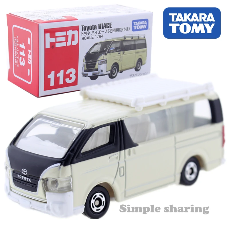 TAKARA TOMY TOMICA Toyota Серия автомобиль Hiace Crv литые детские игрушки коллекция смешная