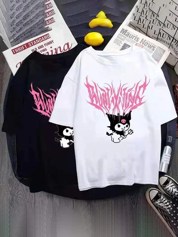 T-shirt hello kitty💗  Ретро принты, Футболки для девочек