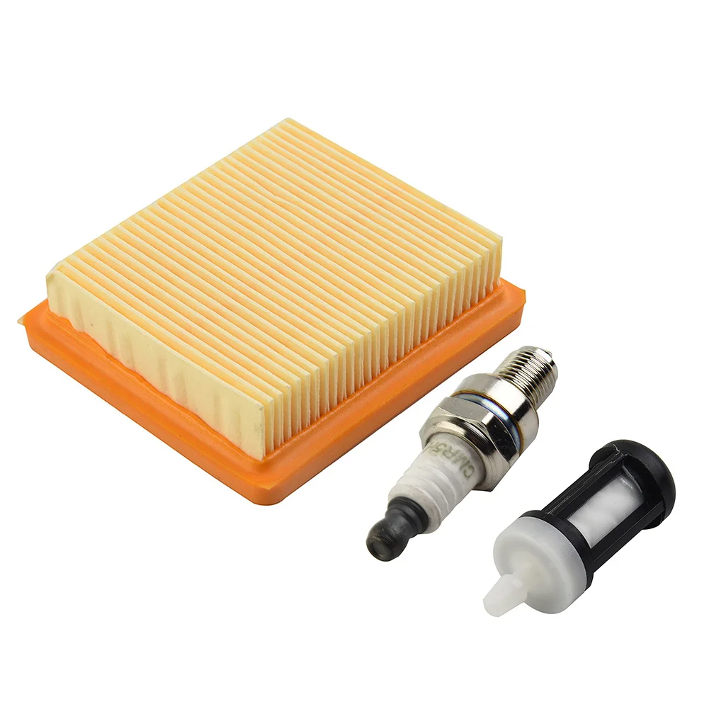 

4180 141 0300 Air Filter For Stihl KM 131 KM131R Fuel Filter Replacement Service Spark Plug Practical Reliable