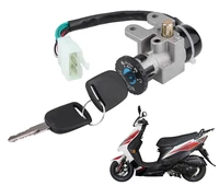 ignition switch key lock gas tank cap set for gy6 50cc jonway taotao roketa scooter moped bike