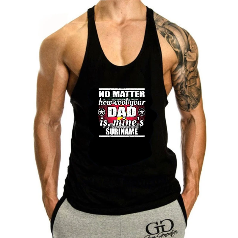 

Knitted No Matter Cool Dad Vater Gift Suriname tank top men Men Outsleeveless Women tank top men Black sleeveless