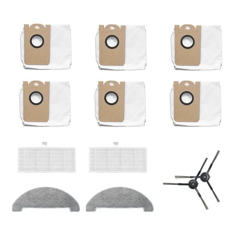 

Top Deals Dust Bags Colletion Cleaner Mops Side Brushes Hepa Filter Accessories Parts For XIAOMI VIOMI S9 Robot Vacuum Cleaner