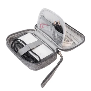 Image for Portable Digital Storage Bag USB Data Cable Organi 