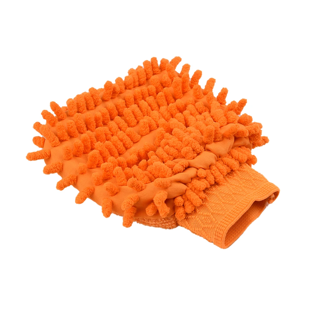 

Microfiber Thick Coral Fleece Car Cleaning Tool Cleaning Glove Double-sided Wipes Wash Accessories Car Dust Washer