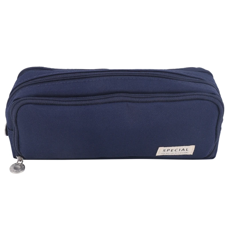 

Big Capacity Colored Oxford Storage Pouch Marker Pen Pencil Case Stationery Bag For Middle High School Office Pencil Bag