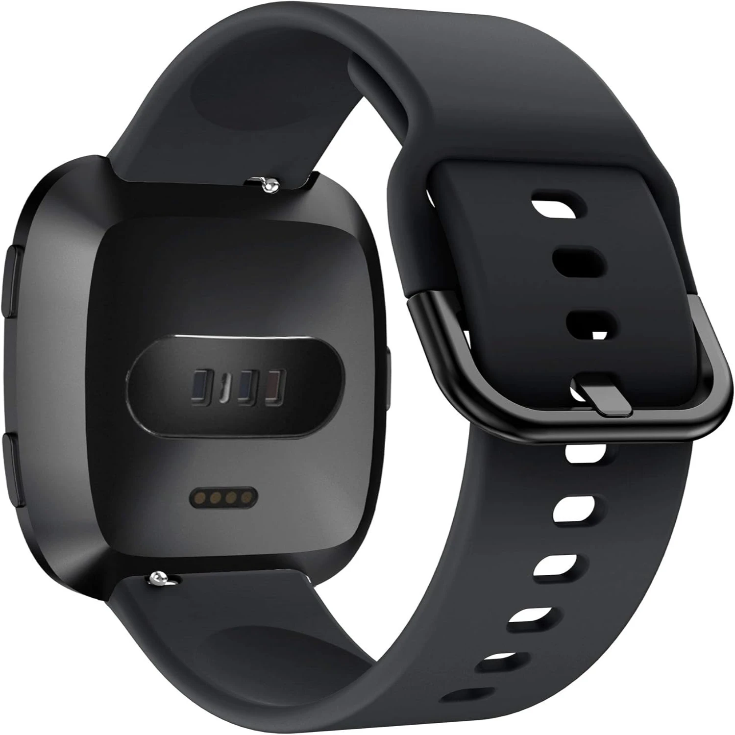 Durable and Comfortable Silicone Sports Wristband Bracelet for Versa 2/Versa/Versa Lite Edition Smartwatch by DKEnjoy - Reliable