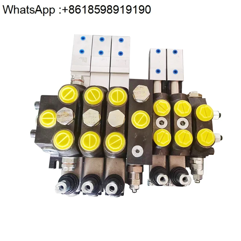 DCV60/DCV100 ручной газовый двойной контроль гидравлический многоходовой клапан
