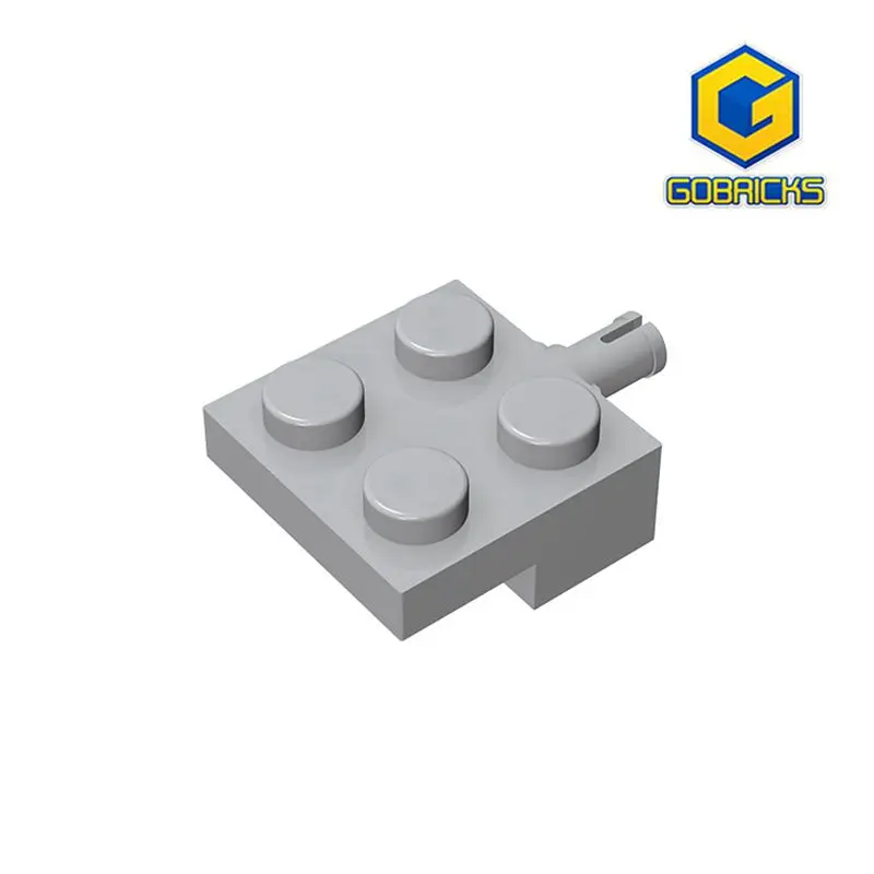 

Gobrick GDS-1061 шины и подложки Rims2x2 с одним боковым болтом, совместимые с lego 10313-4488, образовательные строительные блоки «сделай сам»