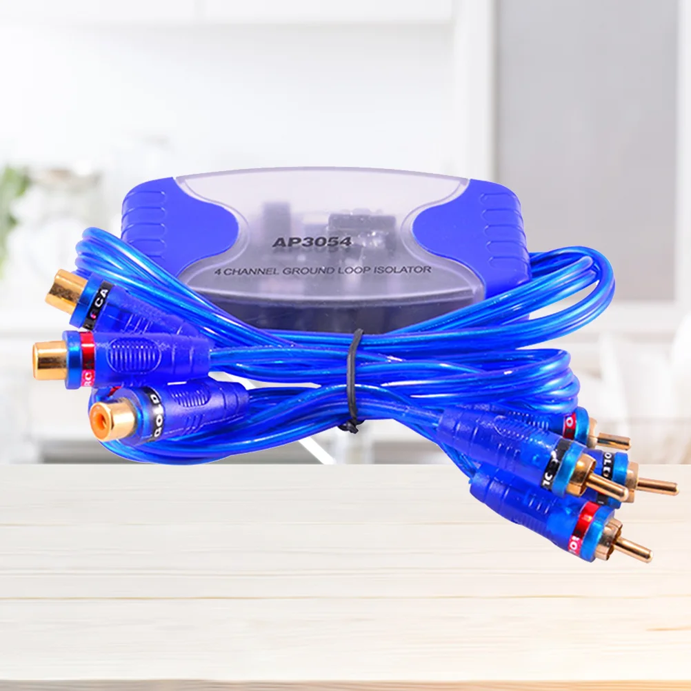 

Noise Ground Isolator Loop Filter Car Audio Eliminator Line Amplifier Filters