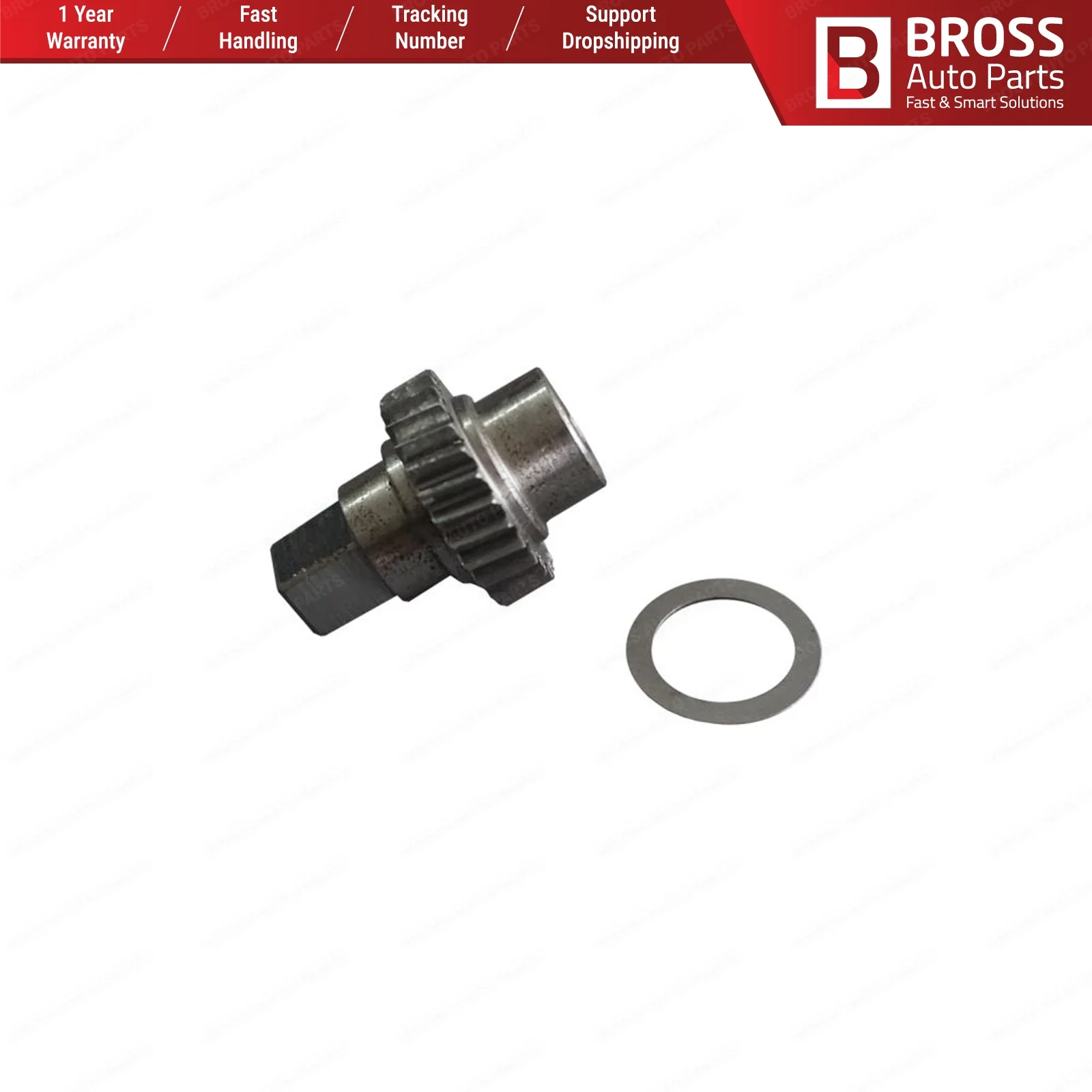 Bross BGE584 TwinTop Convertible Roof Flaps/wings Motor Repair Gear For Vauxhall Opel Astra 93188313 93188314 Teeth Number: 26 | Автомобили