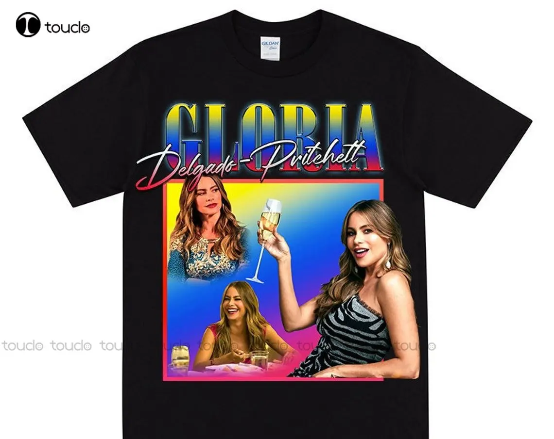 Gloria Delgado-Pritchett Tribute Tshirt Actress Sofia Vergara Latin American Tv Character Birthday Hispanics Feliz t-shirt