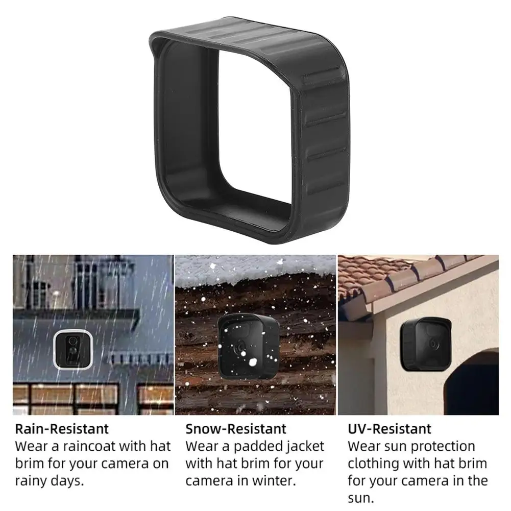

1 Pcs Silicone Protective Case Soft Cover Camera Protector Anti-scratch Accessories Compatible For Blink Outdoor/indoor/xt1/xt2