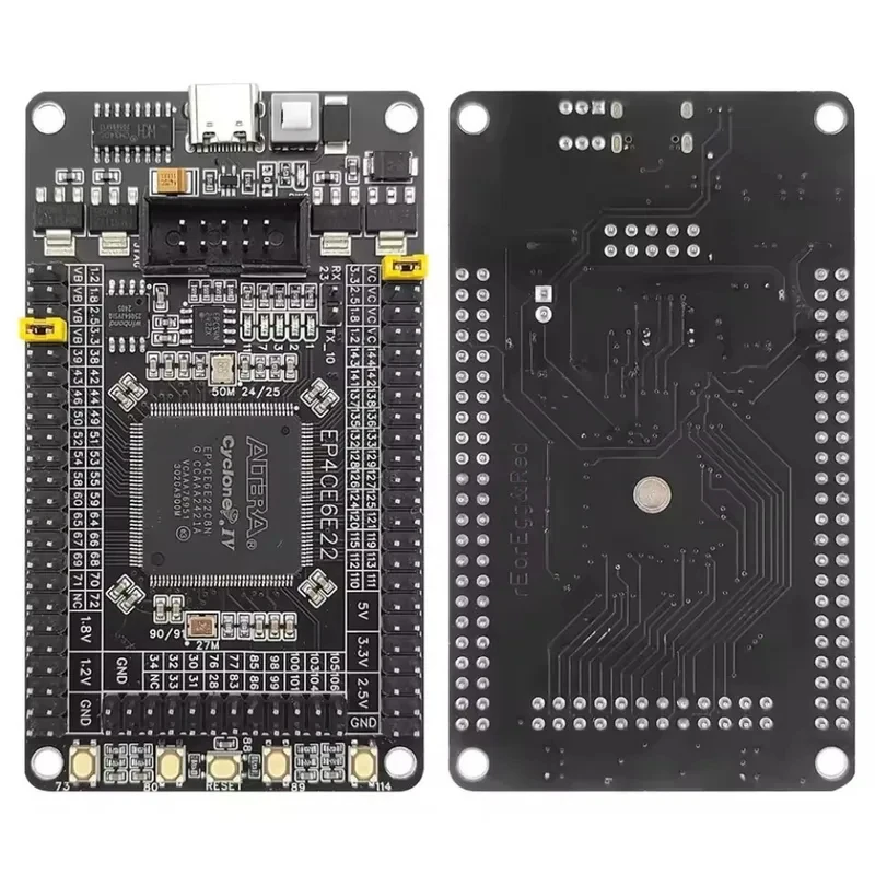 Фото Плата для разработки на базе FPGA Altera Cyclone IV EP4CE6E22C8N: Система для цифровых логических экспериментов NIOS II №4