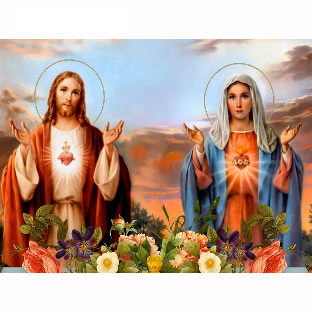 

Diamond Painting Religion Full Drill Diamond Embroidery Jesus Cross Stitch Kit Diamond Mosaic Beaded Gift Sale diamond art
