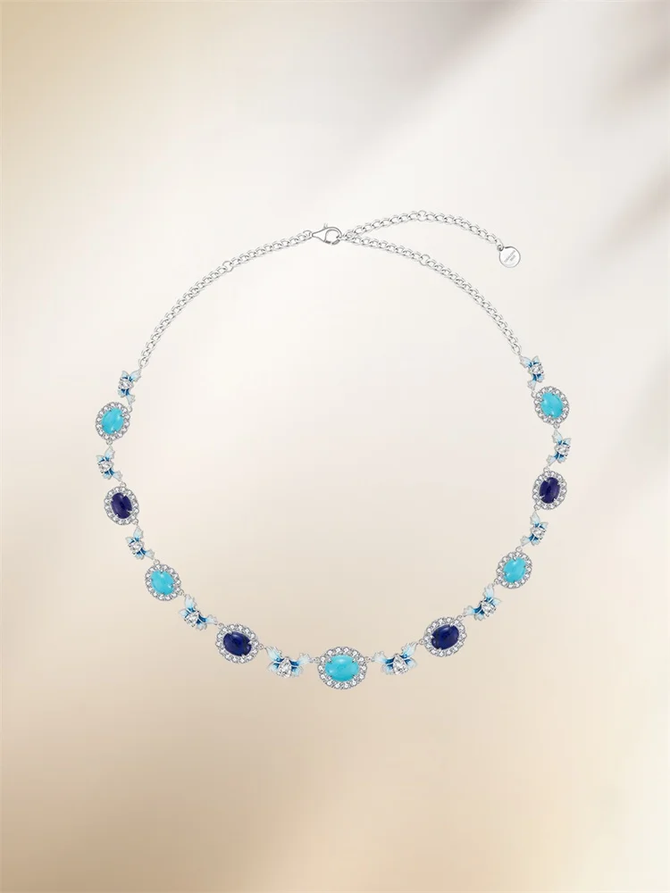 Cigalong CIGALONG Flower-De-Luce Spearmint ожерелье кольцо изумрудное мороженое новые китайские