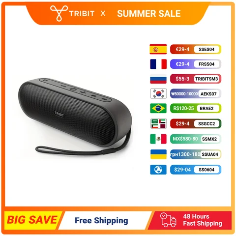 Tribit XSound Plus 2 портативная Bluetooth-колонка