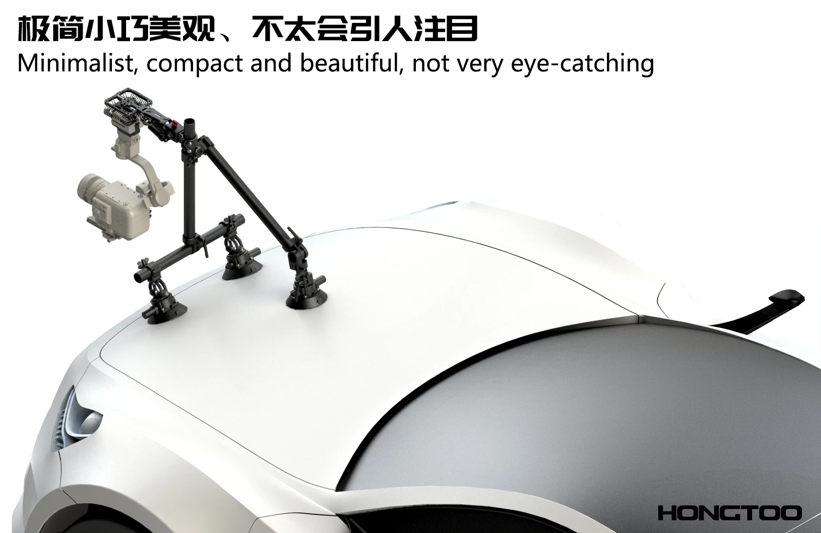 Фото Hongtoo Минималистичный автомобильный амортизатор, набор 5,5 кг для серии Dji Ronin, минималистичный и компактный, незаменимый для автомобильной фотографии №3