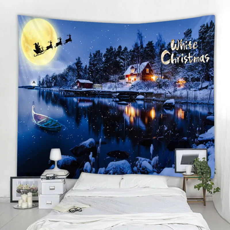 

Рождественский гобелен 100% полиэстер