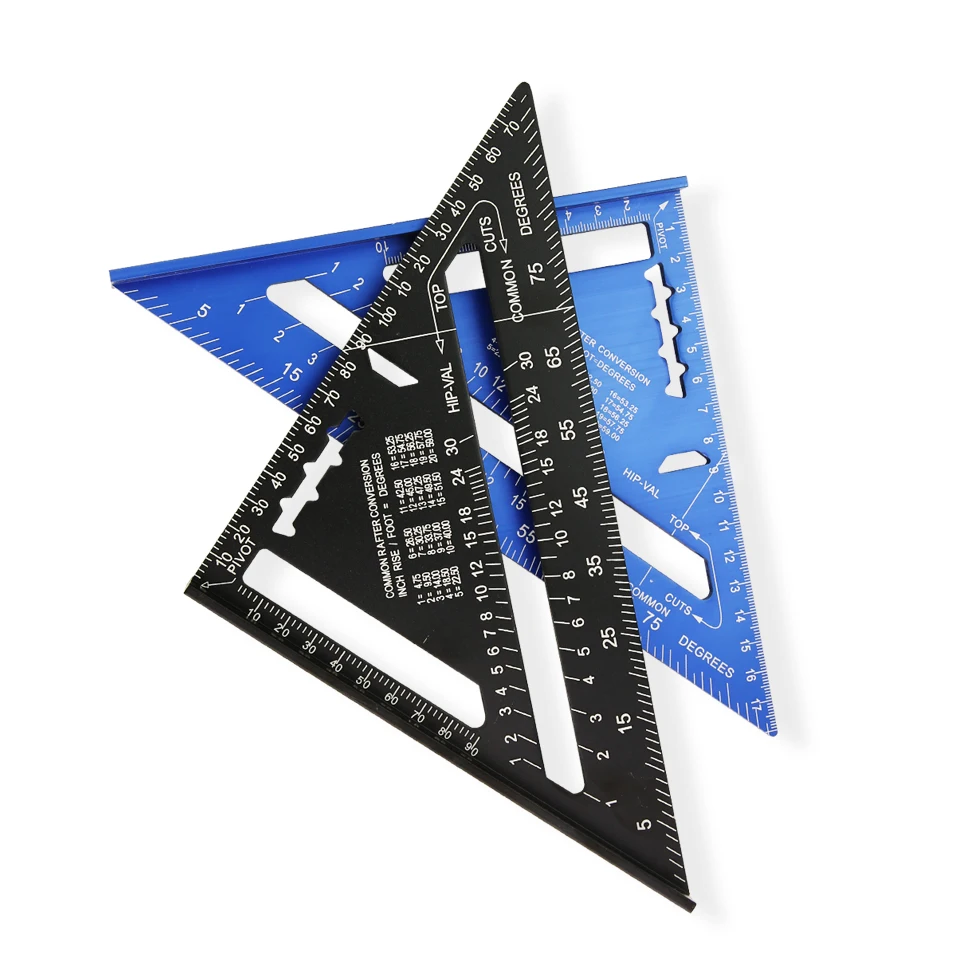 Треугольная линейка 7-дюймовый измерительный инструмент плотницкий набор из