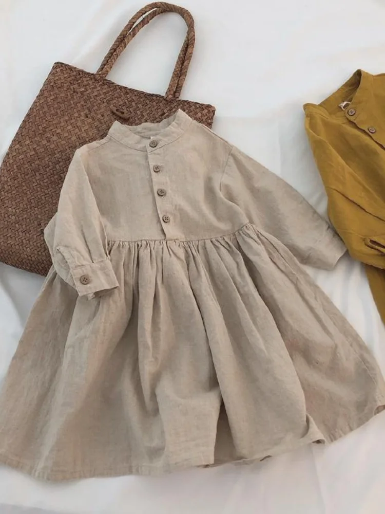 Платье женщины. Дети с длинным рукавом Дети. Детская весенняя одежда юбки новинка