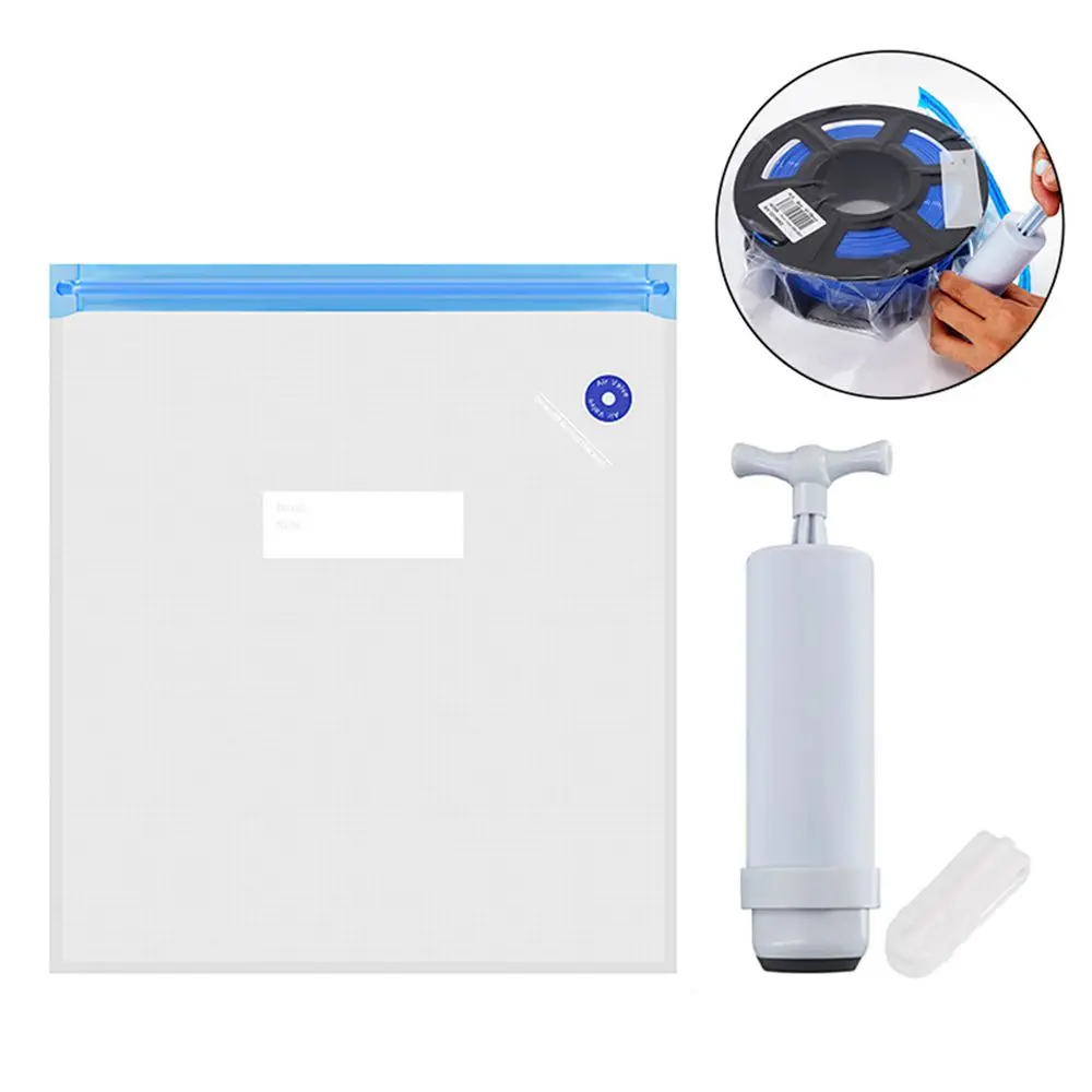 

Durable 3D Printer Parts 3D Printer Accessories Fiber Storage Bag Vacuum Filament Storage Consumables Sealed Bag