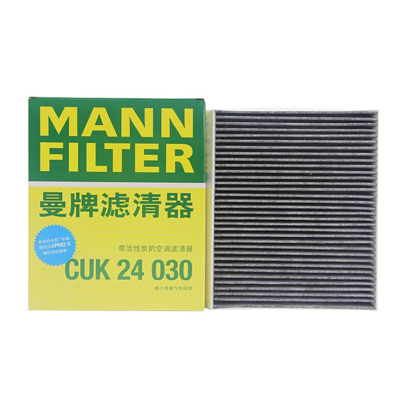 MANN FILTER CUK24030, салонный фильтр для CHANGAN CS55 PLUS 1,5 T CS75 Raeton Eado 8119030-AW01 8119030-AW02 S201041-3700 S2010413701