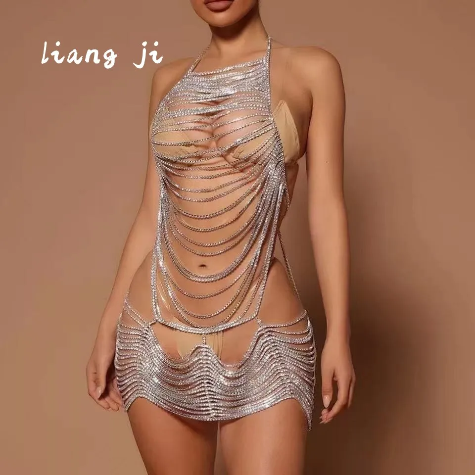 

Body Jewelry Sexy Bikini suit Vest Briefs Bra Chain Fringed Crystal Chest Chainпорту пея Makeup Dance Belly Dance Beach outfit