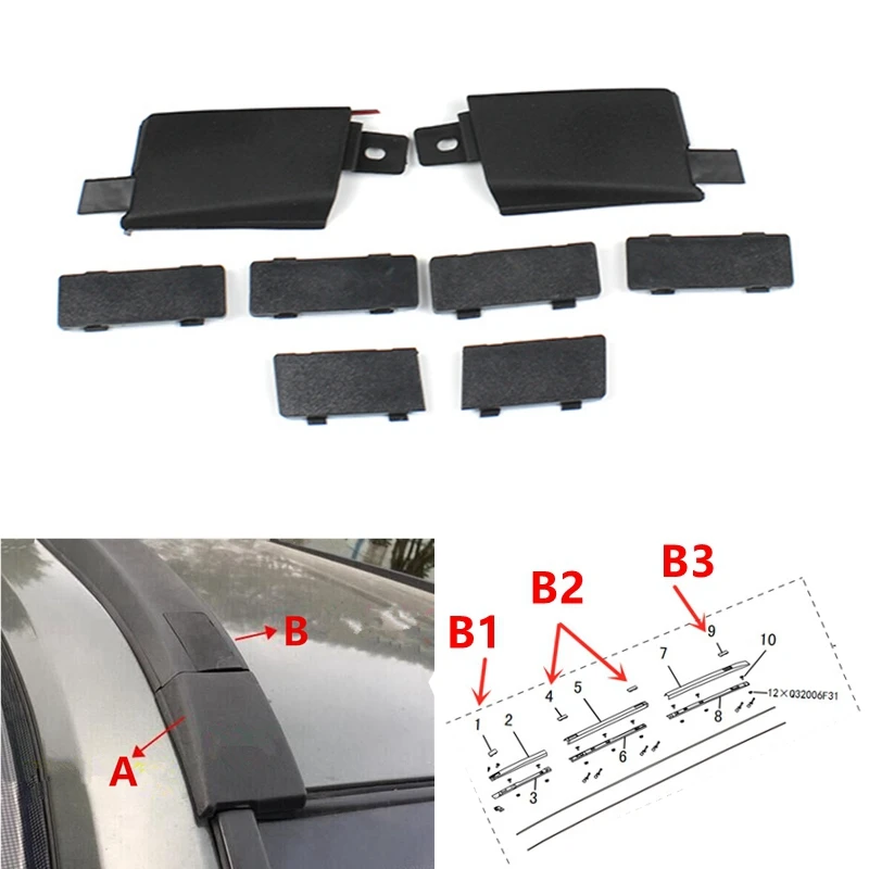 

Автомобильный багажник на крышу, переднее ветровое стекло, уплотнение, отделка, декоративная крышка для Great Wall Haval H5 Hover