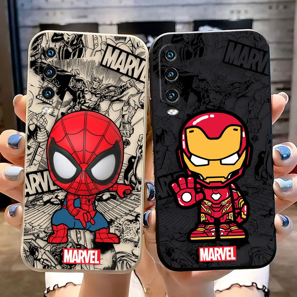 Чехол для телефона с изображением Железного Человека-паука HUAWEI P20 P30 P40 Y7 Y7P Y9 PRIME