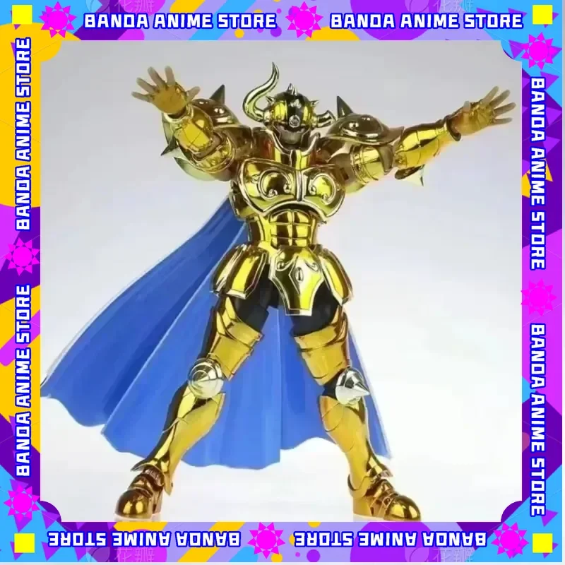 Фото Фигурка CS Model Saint Seiya Mythical Cloth Ex Taurus Aludiba, 24K Золотой Святой, Рыцари Зодиака, подвижная, коллекционная, подарок №2