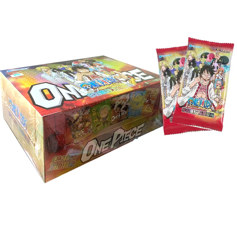 

Original Japanese Anime ONE PIECE Collection Card Cartas Luffy Roronoa Sanji Nami TCG Game Cards Children Birthday Gift