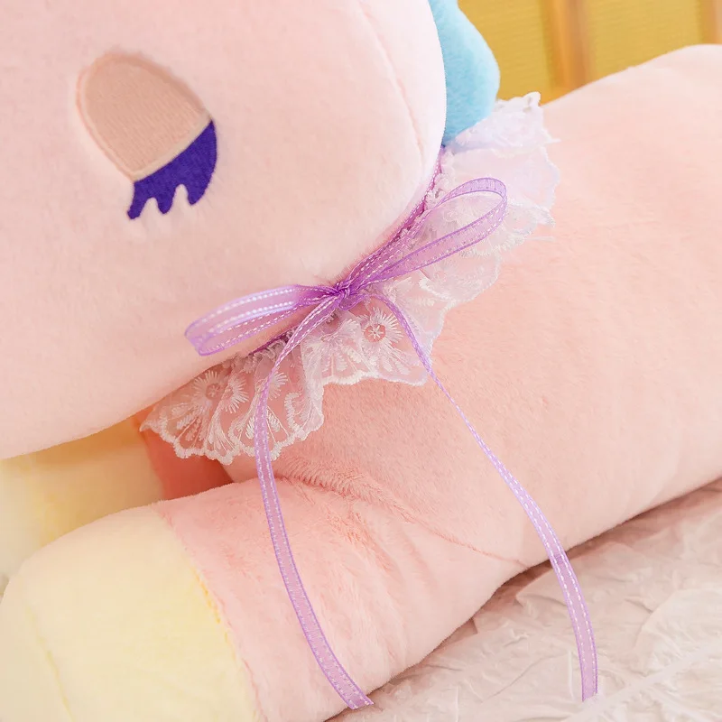 Новинка плюшевая игрушка в виде единорога 55 см мультяшная Милая большая