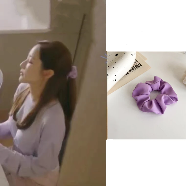 

Hair rope Gentle purple New Arrival girl Trendy Retro Stylish Creative Elegant high quality hairpin for women