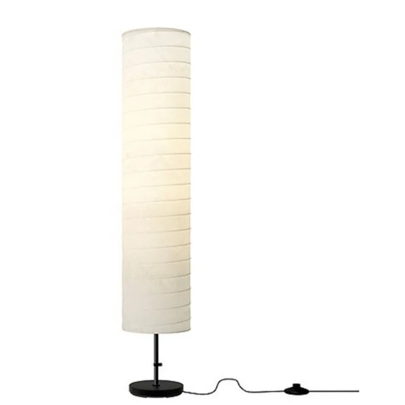 Ретро Современная деревянная напольная лампа минималистичный деревянный