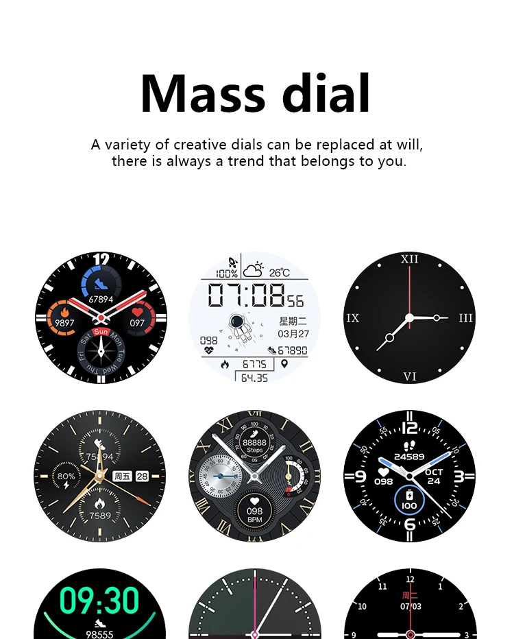 T7 Sport Smart watch Recording Bluetooth Hands-free Call Blood Pressure Heart Rate 4G Independent Memory Card Music Men's Watch