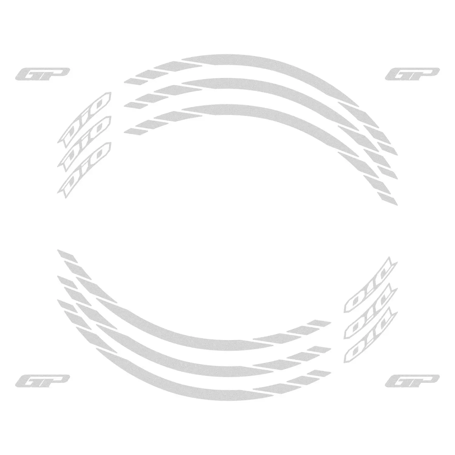 

GP композитная лента для Dio 2021-2022, совместимая с ободом, металлик, серая