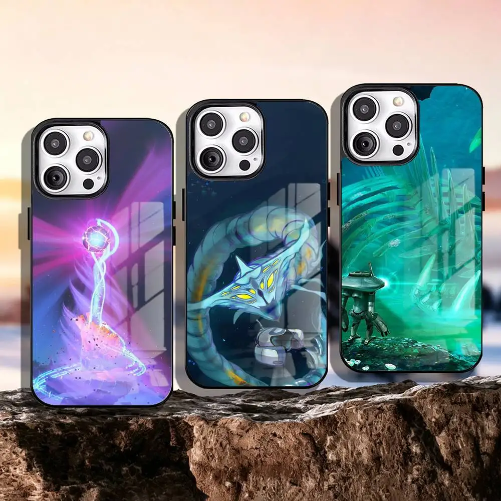 Фото Горячая новинка: Чехлы для телефонов S-Subnautica 2 для iPhone 17, 16, 15, 14, 13, 12, 11 Pro Max – Ультратонкий магнитный чехол с теплоотводом №2