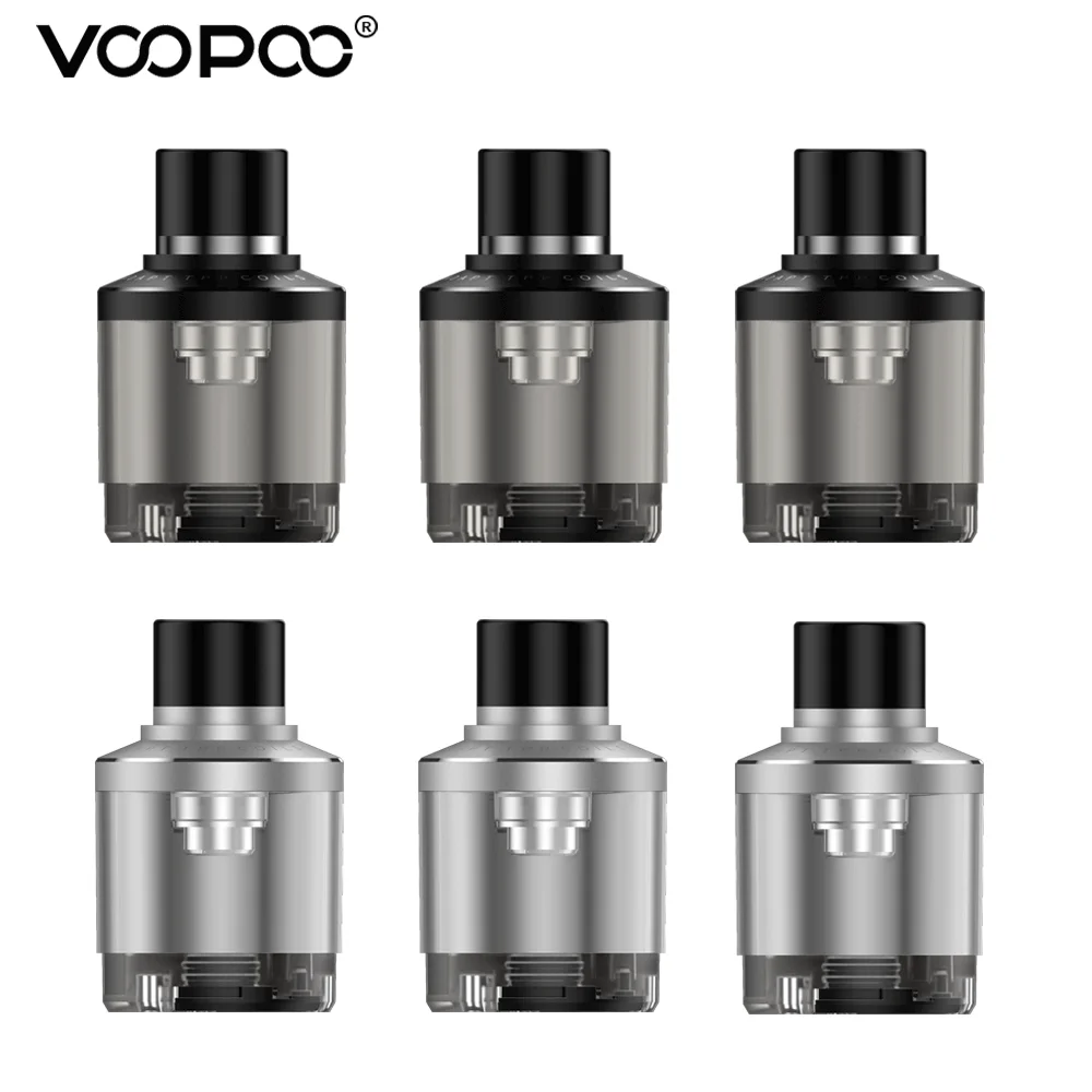 

Genuine VOOPOO TPP Pod Tank Cartridge 5.5ml Vaper Tank 810 Drip Tip No Coil for VOOPOO Drag X S Pro Drag 3 Vape Kit E-Cigarette