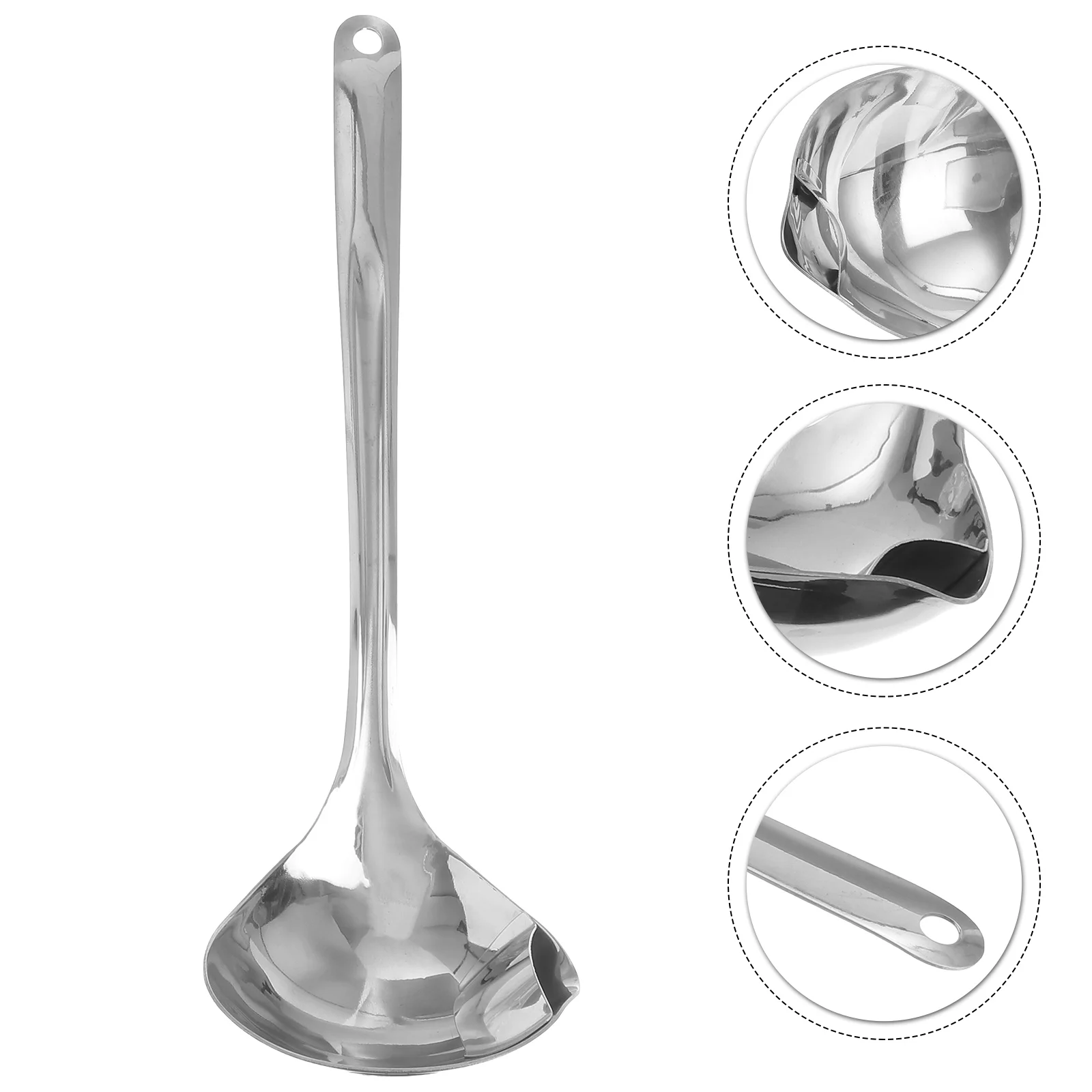 

Spoon Ladle Soup Separator Skimmer Hot Pot Steel Stainless Oil Kitchen Serving Colander Fat Cooking Spoons Strainer Scoop Chili