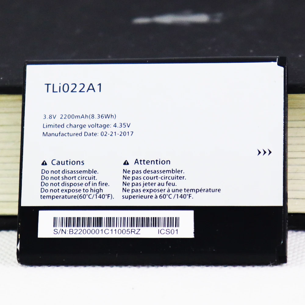 Мобильный аккумулятор для Alcatel TLi004FA / TLi019DA TLi022A1 TLp017A1 TLp021B1 TLp025A1