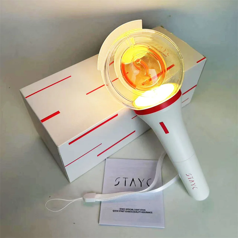 Kpop Stayc Lightstick Korea Light Stick Globe Hand Lamp Concert Lamp Hiphop Party Flash Fluorescent Toys Fans Collection Gift
