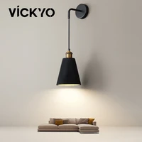 vickyo led wall lamp nordic modern interior wall light fixture for home bedroom bedside lamp living room sofa corridor aisle